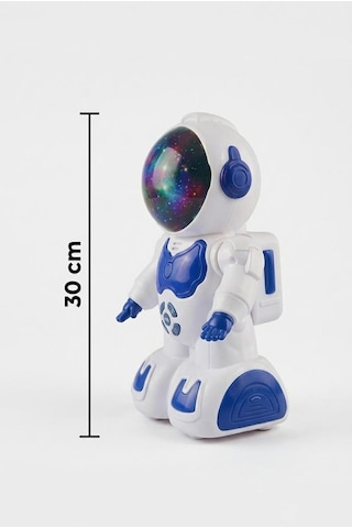 Türkçe Konuşan Sesli Işıklı Müzikli 4 Farklı Şarkı 3 Farklı Masal Söyleyebilen Yürüyen Oyuncak Robot
