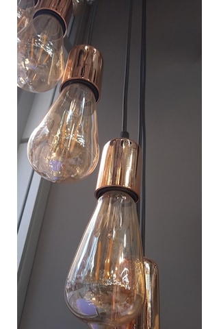 Sarkıt 15li Retro Avize Gold