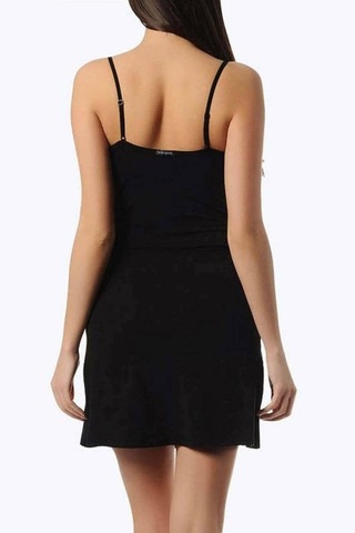 Doreanse Askılı Bayan Kombinezon 11128 Siyah