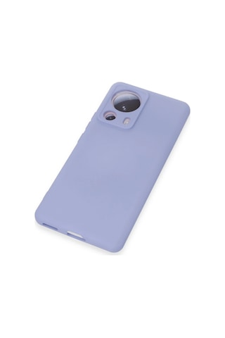 Newface - 321 - Xiaomi Mi 13 Lite Kılıf Nano İçi Kadife Silikon - Edntrend - - Lila