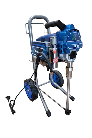 Dp495 Elektrikli Airless Boya Makinesi Arabalı Model