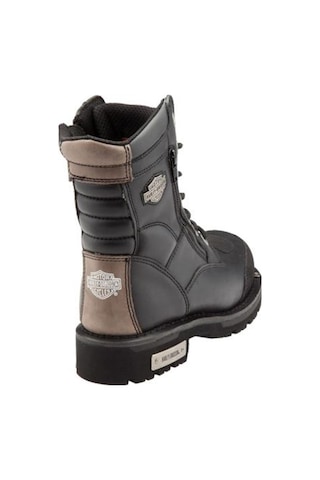 Harley Davidson Rıddıck Kadın Siyah Crazy Deri Bot-siyah Siyah