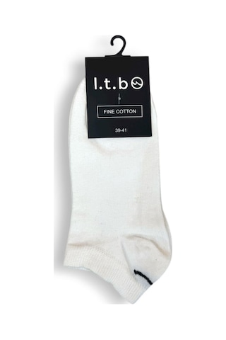 Ltb Carmen Unisex 2'li Paket Çorap Beyaz