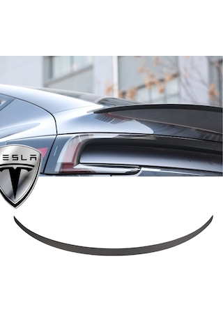Tesla Juniper Arka Tampon Performance Tip Spoyleri Spoiler - Mat Siyah