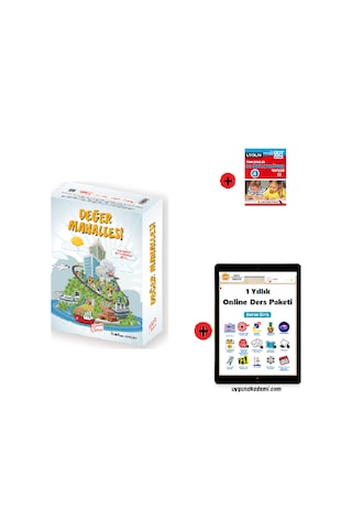 4. Sınıf Hikaye Kitabı Seti Değer Mahallesi + Sadık Uygun Yayınları Tüm Dersler 4. Sınıf Test Kitabı + 1 Yıllık Online Ders Paketi