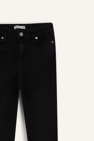 Defacto Kız Çocuk Flare Fit İspanyol Paça Jean Pantolon E6183a825aubk27 Siyah