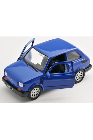 1.34 Welly Fiat 126 Bis Recep Ivedik Arabası Metal Çek Bırak Arab
