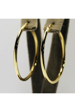 Halka Küpe Parlak Klasik 3 - 4 Cm - Göğüş