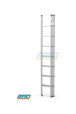 2,5*3=7,5 MT 65X25 ÜÇ PARÇALI SÜRGÜLÜ MERDİVEN