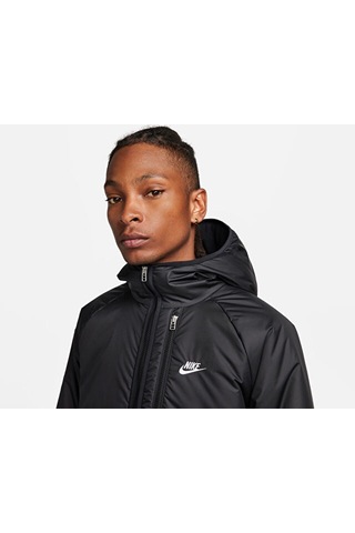 Nike Sportswear Therma-fit Repel Erkek Günlük Mont Dx2038-010 Siyah Siyah