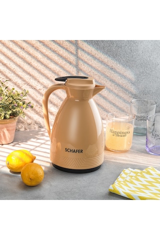 Schafer Kitchenhouse Cam Termos 1 L Sarı