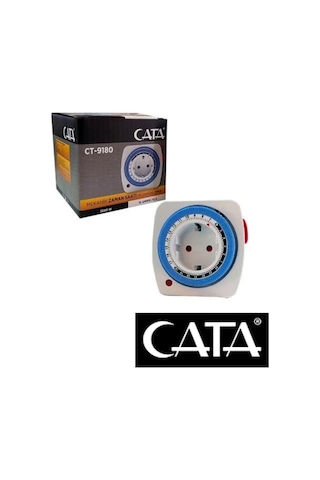 Cata Ct-9180 Mekanik Zaman Saati Prizli Ayarlanabilir