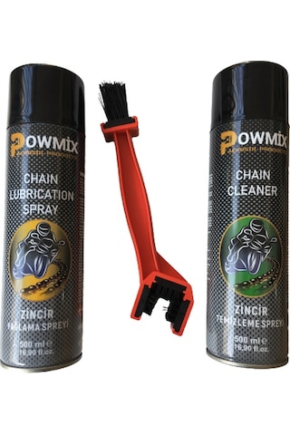 Motosiklet Powmix Zincir Bakım Seti