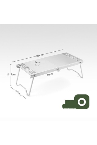 Dolıty Açık Kamp Katlanır Masa Gaz Standı Katlanabilir Çok Amaçlı Arjantin