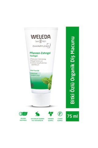 Weleda Bitki Özlü Organik Diş Macunu 75ml