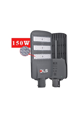 150W Led Yol Sokak Armatür DLS Park Bahçe Çevre Site Bina Dış Mekan Lamba Aydınlatma Ledli Sokak Armatürü