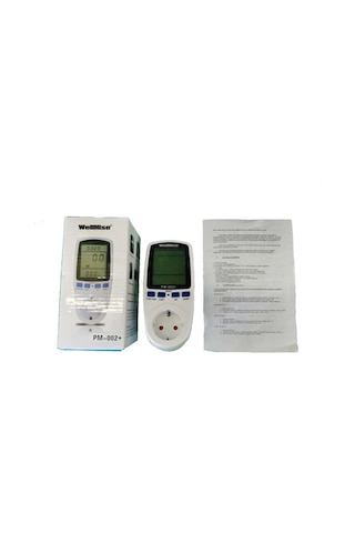 Wellhise Pm002+ Watt metre 16A 3680W