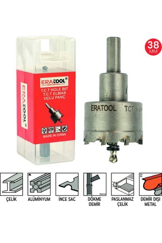 Tct 38mm Elmas Panç Era55851 Eratool