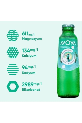 Avoya Maden Suyu 4'lü 6 x 200 ML
