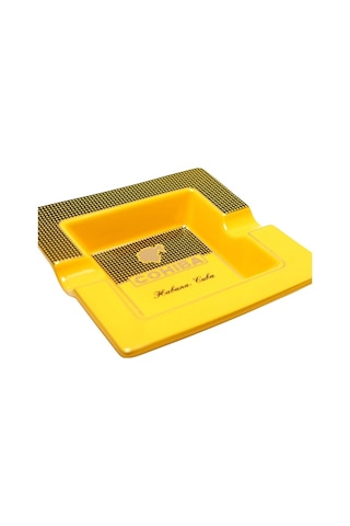 Cohiba Sarı İkili Porselen Puro Küllüğü - Tr9731