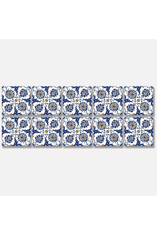 Tink Çini Desenli Pvc Karo Diğer