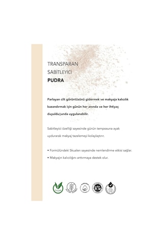 Farmasi Transparan Sabitleyici Pudra 12 G