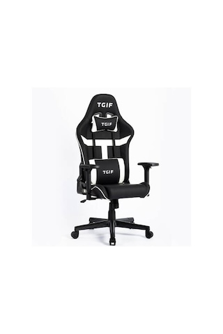 Adore Gaming Apollo Profesyonel Oyuncu Ve Yönetici Koltuğu-siyah-beyaz 42x124-131,5x64 Cm