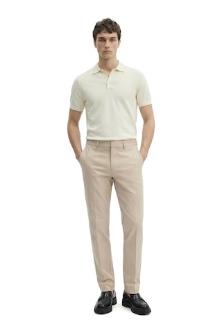 Düz Kumaş Slim Fit Klasik Erkek Pantolon Rafael Bej