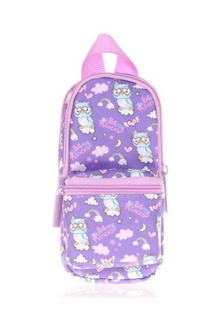 Kaukko Nature Junior Bag Kalem Çantası Owl K2423