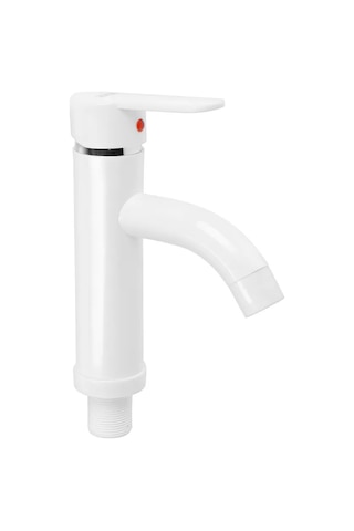 Zeın Z3651 Beyaz Abs Plastik Lavabolu Batarya 241888301 Beyaz