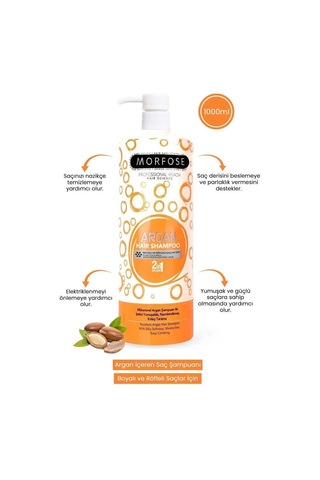 Northcity Argan Şampuan 1000 Ml - Boyalı Saçlar İçin