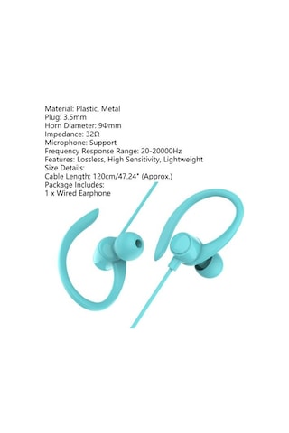 Kablolu Kulaklık Geniş Uygulama Çevresel Ses Efekti Ergonomik Yaratıcı 3.5 MM Gürültü Önleyici Sporcu Kulaklık Ses Aksesuarları