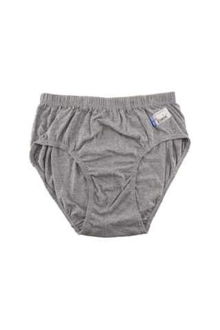 Gri Renk 5 Adet Erkek Slip Külot Gri