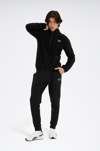 Reebok Pıer Polar Hz Siyah Erkek Polar Sweatshirt 000000000102035077