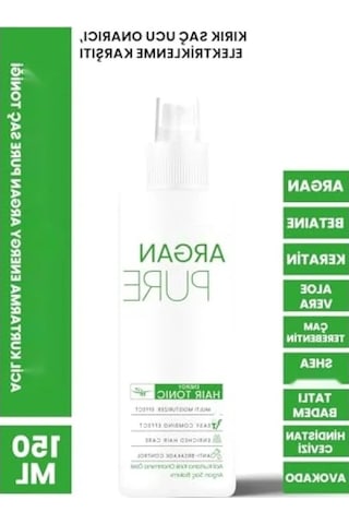 Acil Kurtarma Argan Pure Saç Toniği 150 Ml Besleyici Ve Onarıcı