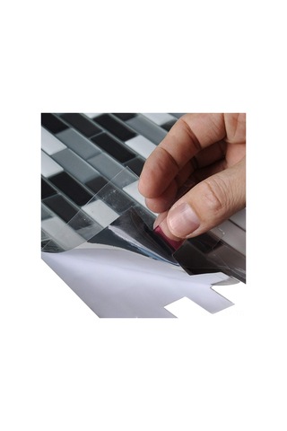 Dianziye 3d Pet Duvar Sticker Doğal Tuğla Desenli, Formaldehit Ve Koku Yok, Dıy Kolay Kurulum, Isı Ve Nem Direnci, Temizliği Kolay Dekoratif Duvar Kaplama Çok Renkli