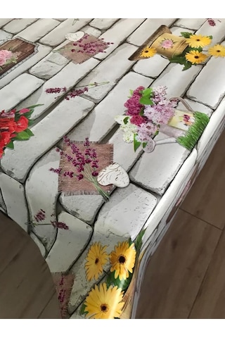 Muşamba Astarlı Pvc Masa Örtüsü