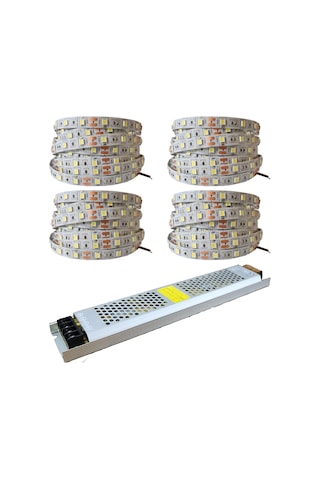3 Çipli İç Mekan Şerit Led | 12V Şerit Led Trafo