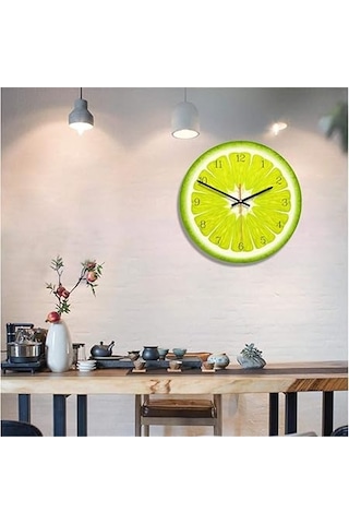 Akrilik Duvar Saati Mutfak Saati Ev İçin Sessiz Saat Diğer