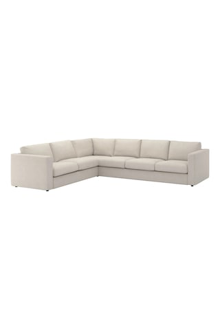 Ikea Bej Rahat Kanepe - 5'li Köşe Kanepe