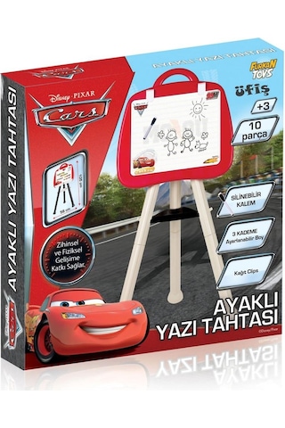 Furkan Toys Disney Cars Ayaklı Yazı Tahtası 10 Parça Fr58086