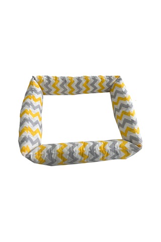 Yıkanabilir Zigzag Desenli Kedi ve Köpek Yatağı 60 x 45 x 17 CM