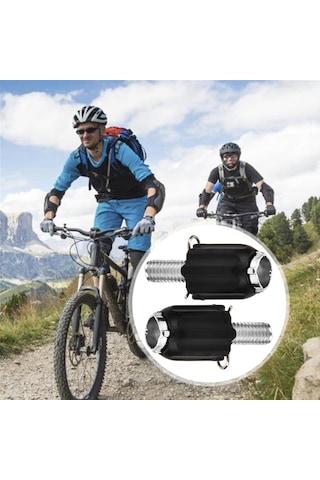 Skycity Mountain Bisiklet Vites Ve Fren Ayar Somunu - 3 Çift Paket - Dayanıklı Çelik Malzeme - Tüm Yolluk/dağ Bisikletleri İçin Uygun Diğer