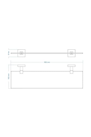 Deppot Fenice Krom Etajer A.1901 Krom