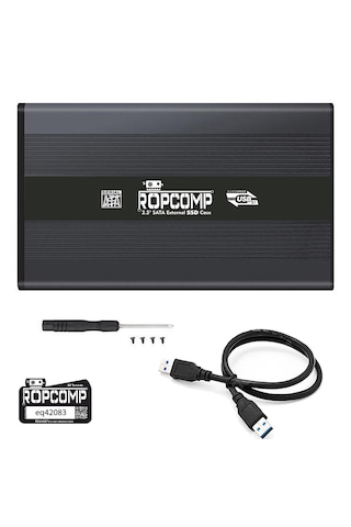 Ropcomp 2.5" Usb 3.1 Gen1 Sata Harici Ssd Kutusu Alüminyum