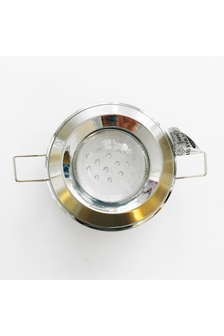 Jüpiter JH 525 Dekoratif Camlı Sıva Altı Gömme Spot - Krom