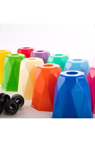 Etipar Ağaç Feneri Plastik Bahçe Aydınlatması 10'lu