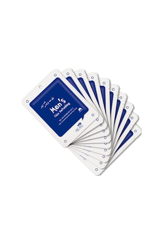 Mjcare Men's Cica Refreshing Mask 10'lu - Erkeklere Özel Canlandırıcı Yarım Yüz Maskesi