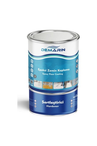 Epoksi Zemin Kaplama Beyaz 1 Kg Takım Solventsiz