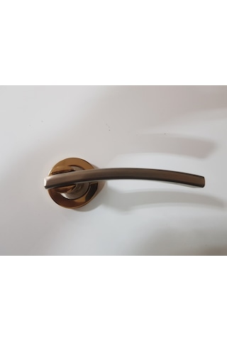 Çelik Kapı Kolu Rozetli Eray Albrifin Saten Sağ